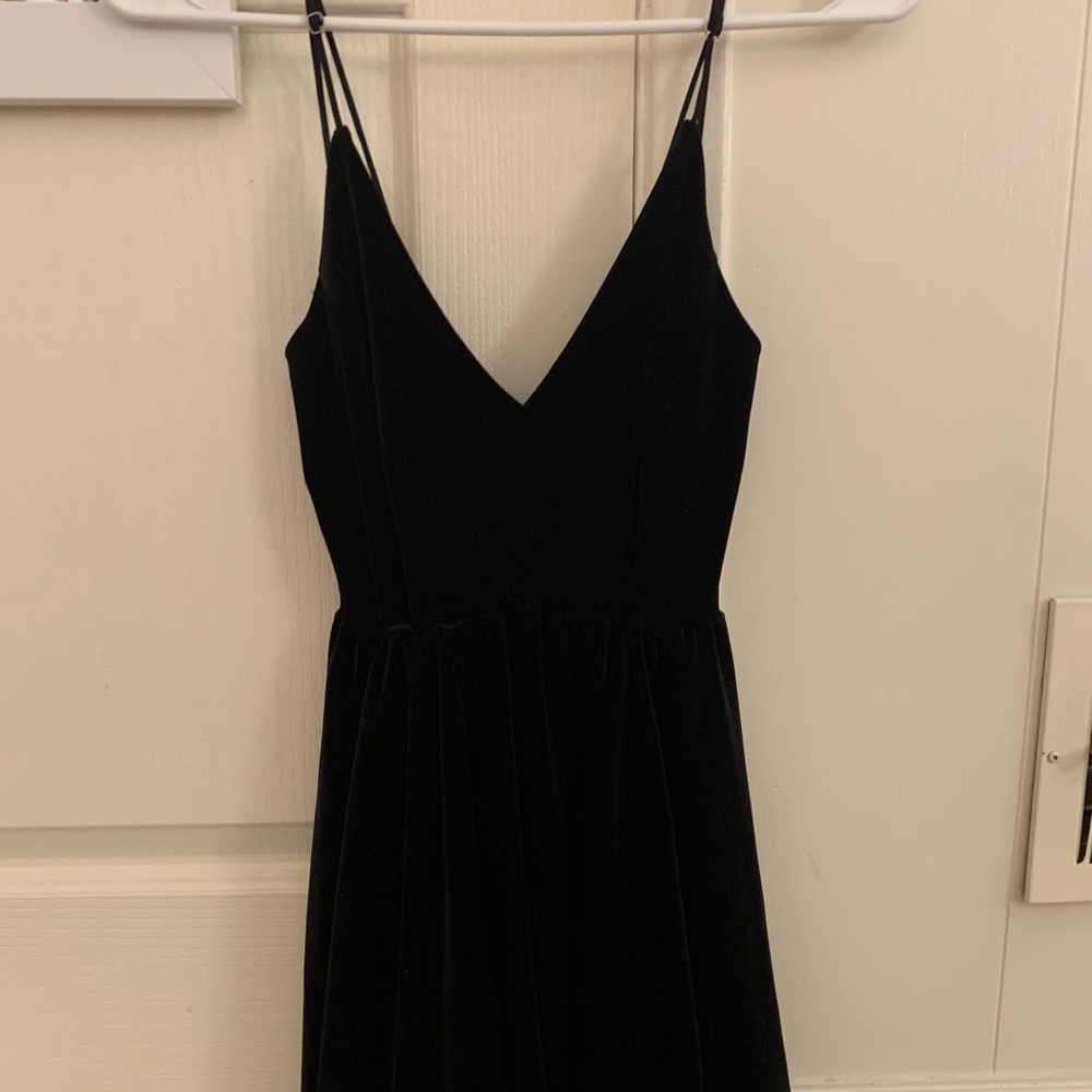 Urban Outfitters Silence and Noise Velvet Romper
